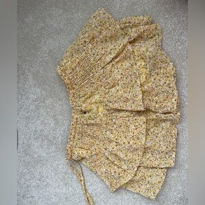 Brownie skort with elastic waist band